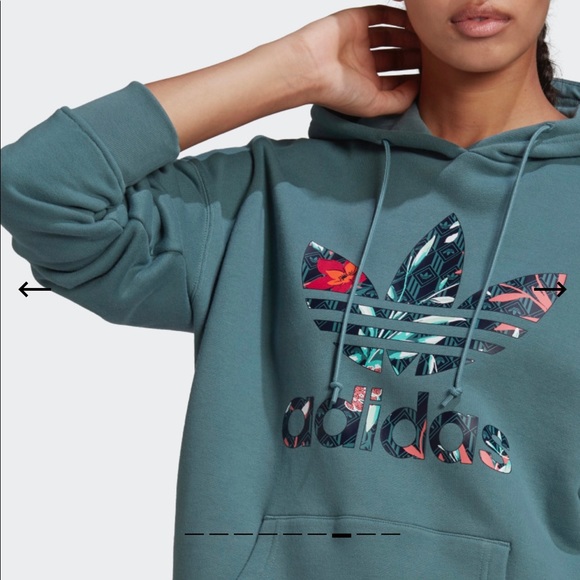 ADIDAS HER STUDIO LONDON WOMEN HOODIE (GN3532) - Picture 6 of 8